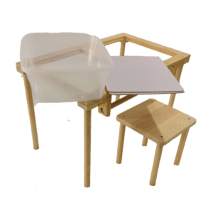 Mesa sensorial (mesa y banco)